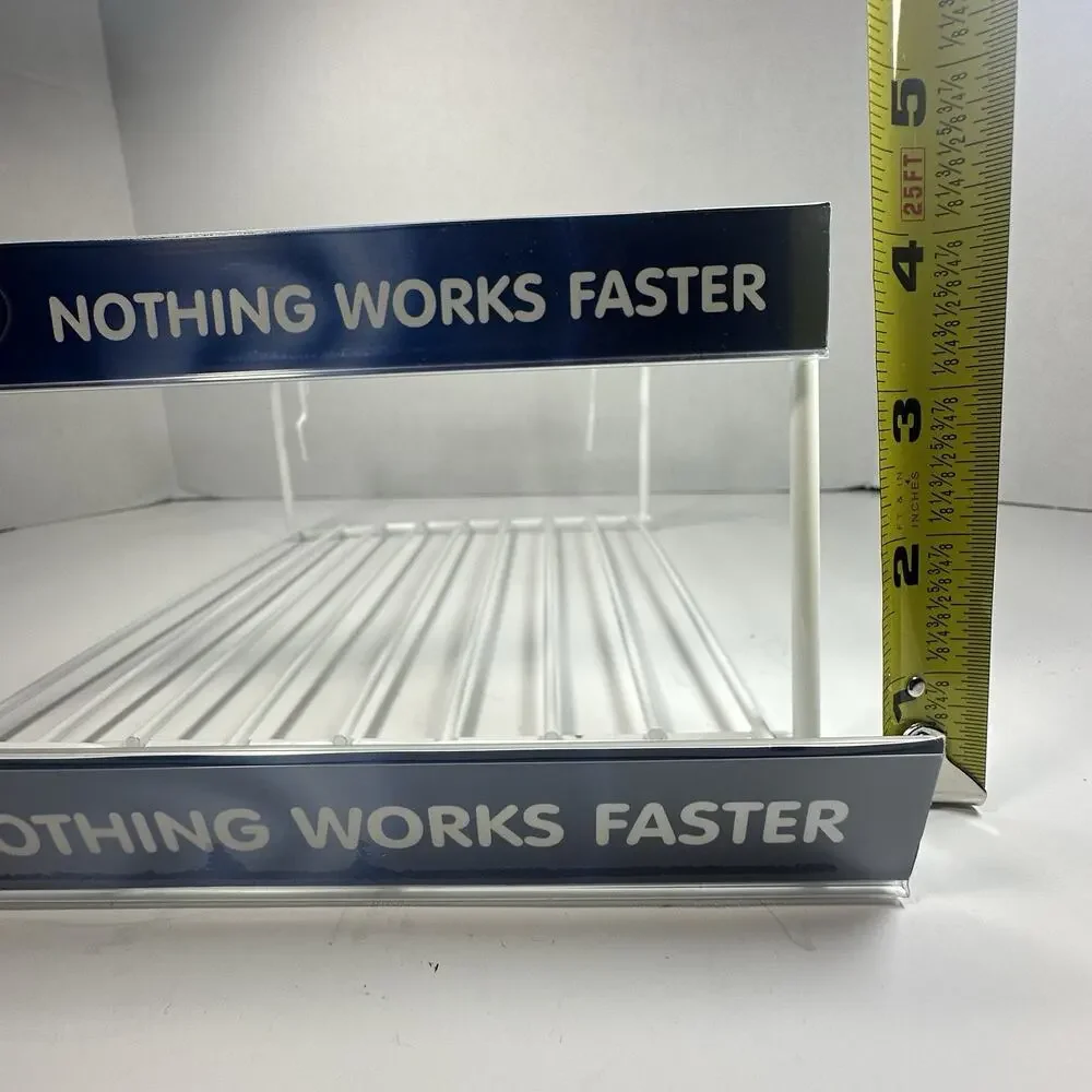 TUMS Nothing Works Faster Wire Display Rack 10x10x4 Retail Store Shelf Organizer